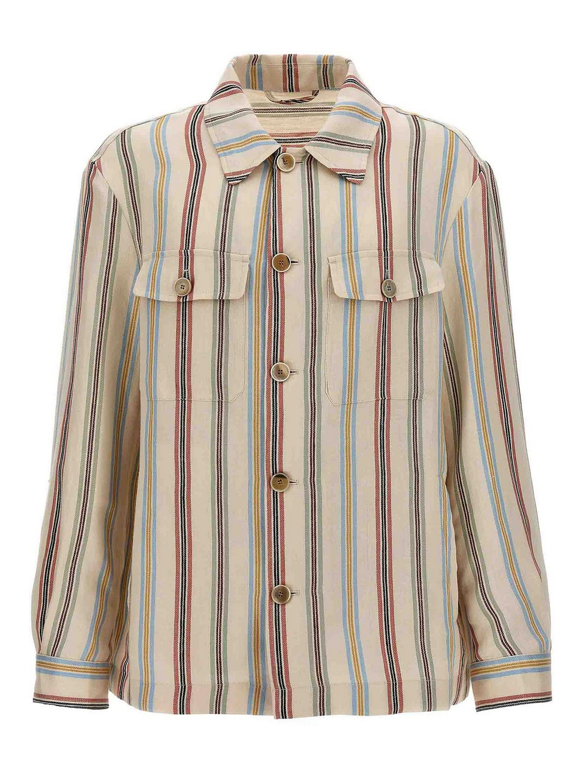 Striped Overshirt