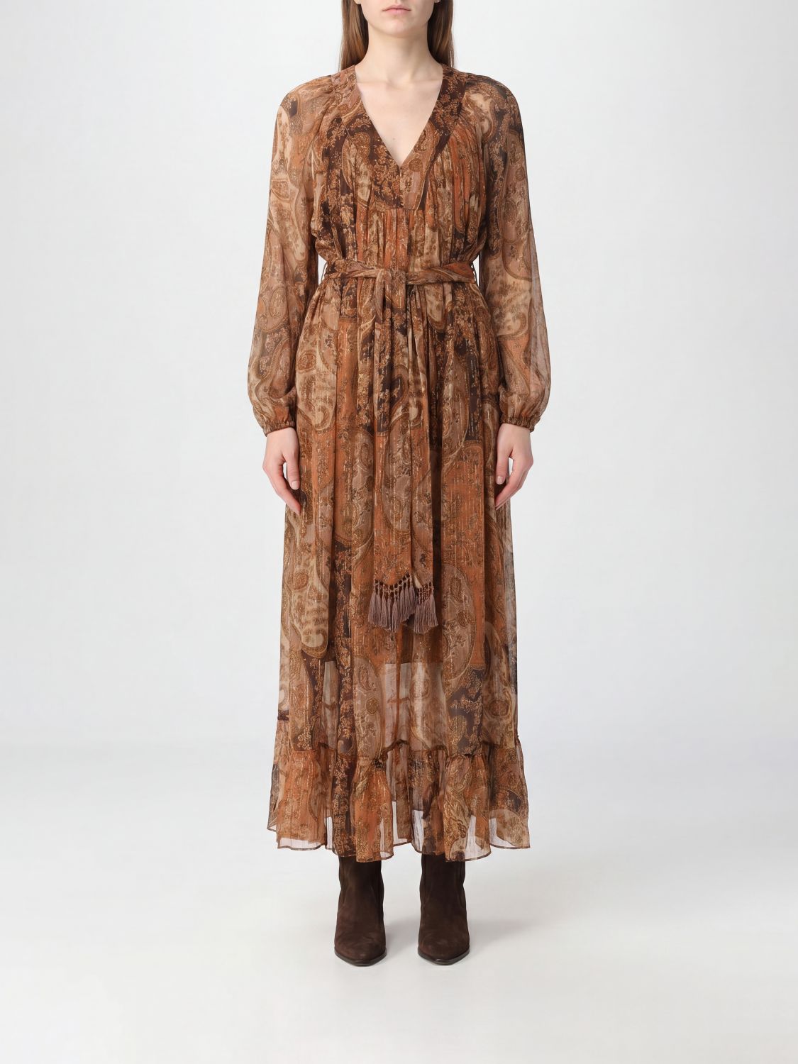 Dress Woman color Beige