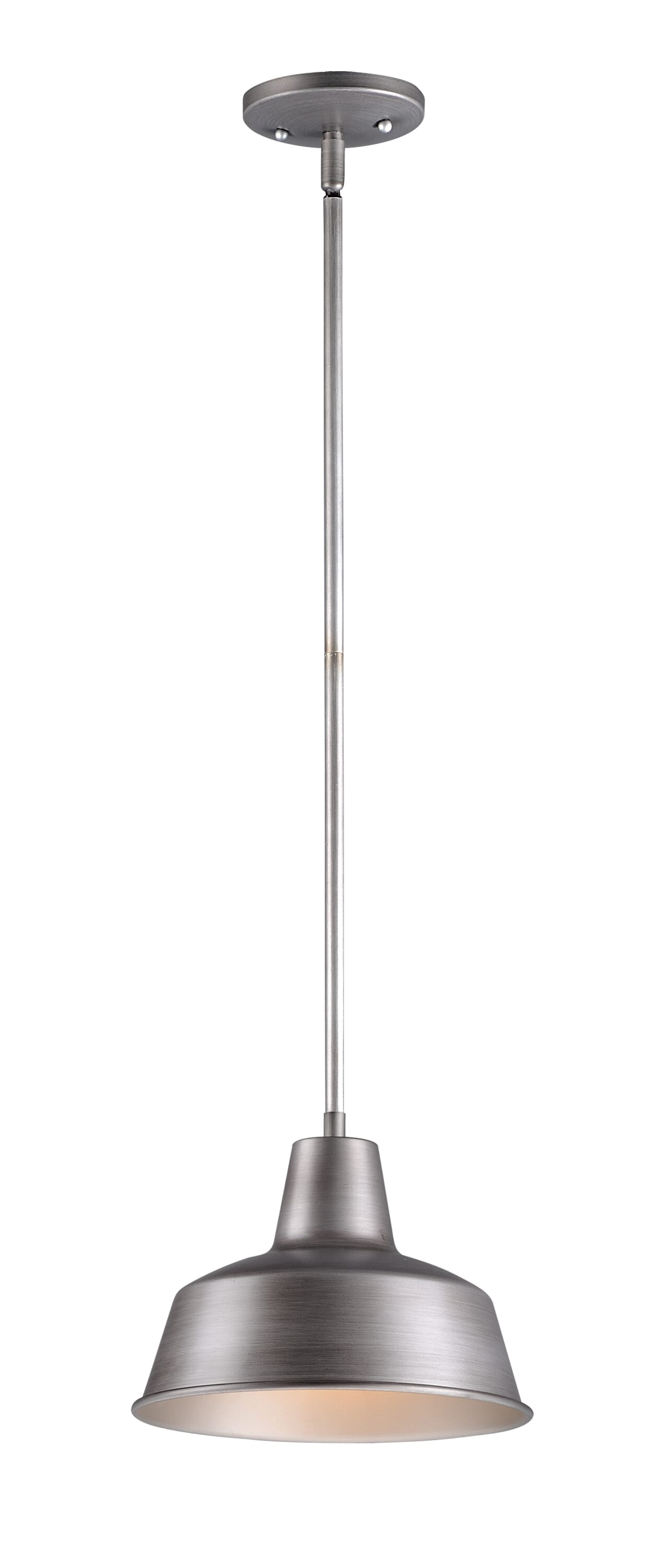 Pier M 1-Light 1-Light Outdoor Hanging Lantern in Weathered Zinc