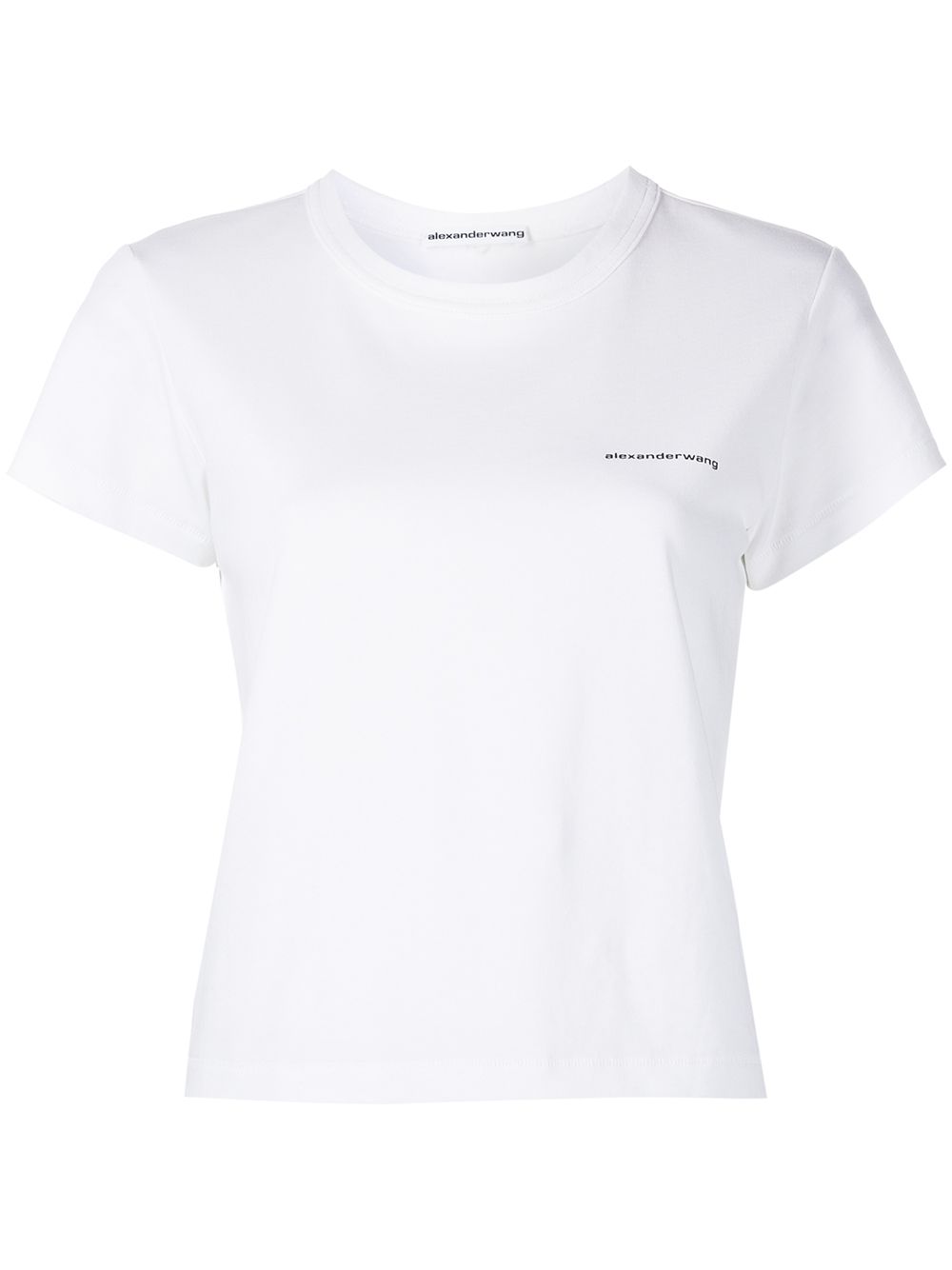 Shrunken logo T-shirt - White