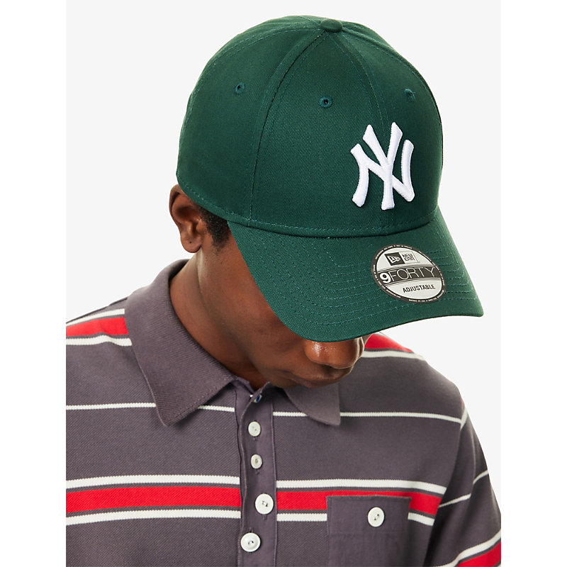 Mens Dark Green 9FORTY New York Yankees Cotton cap