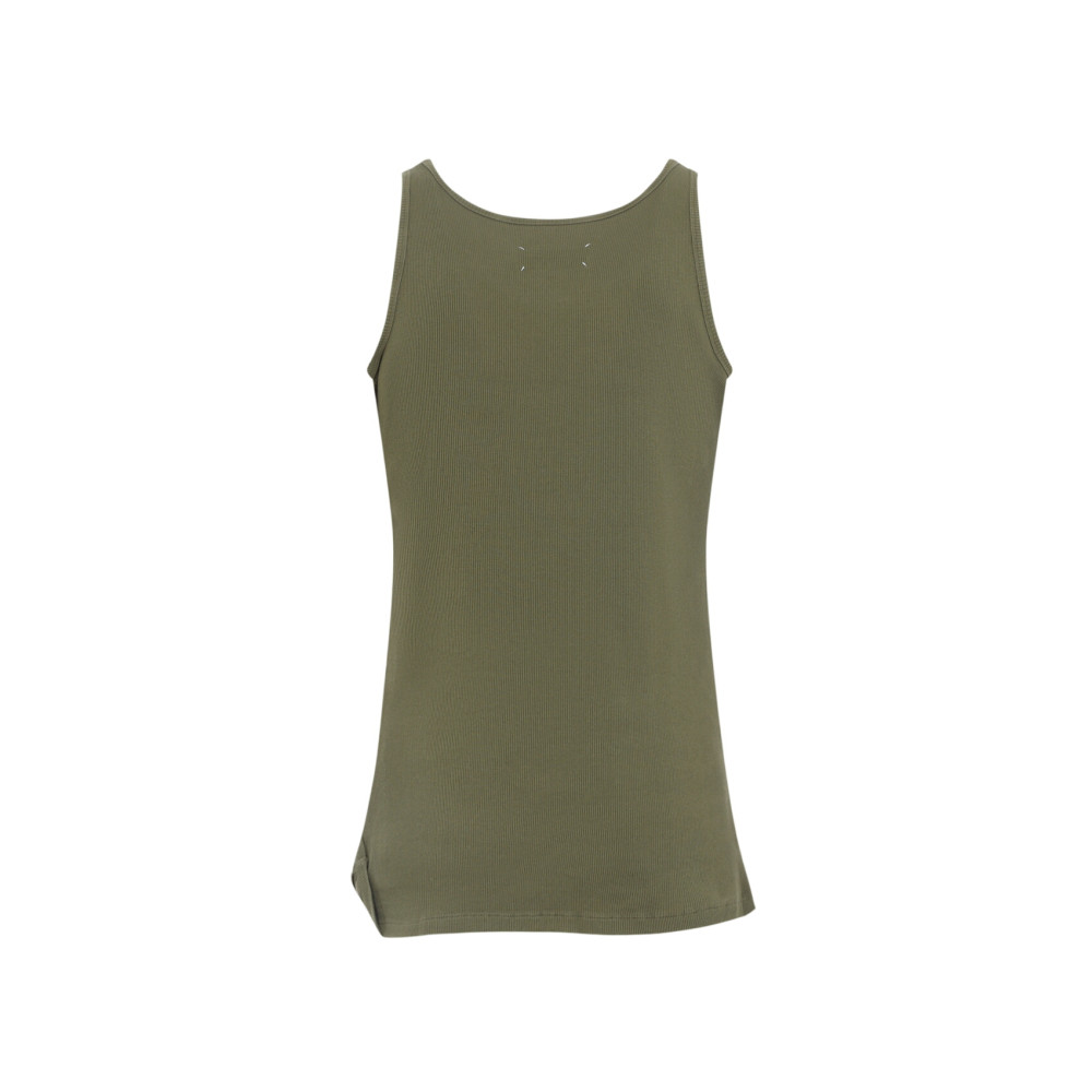 Olive Slim Tank Top