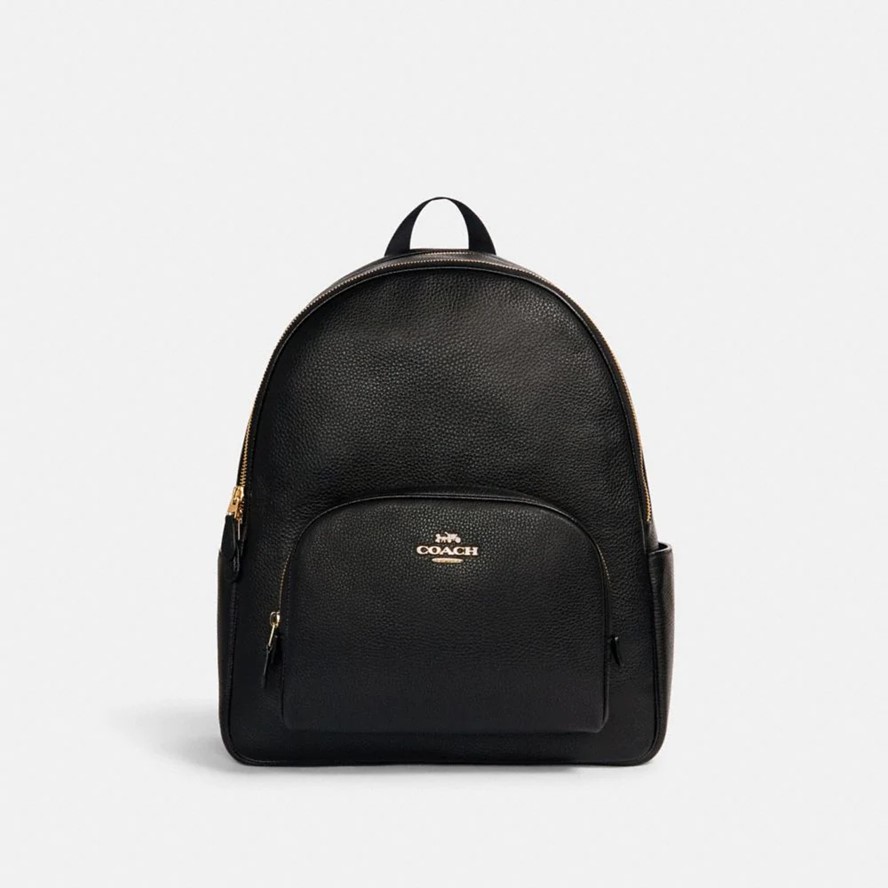 Coach Women's Large Court Backpack (Black)