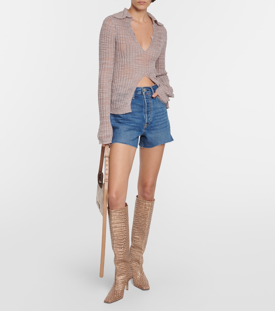 '50s high-rise shorts