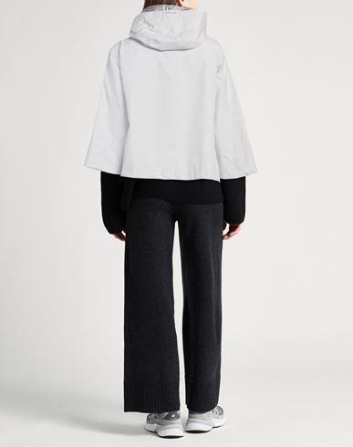Herno Woman Jacket Light grey Size 6 Polyester, PTFE