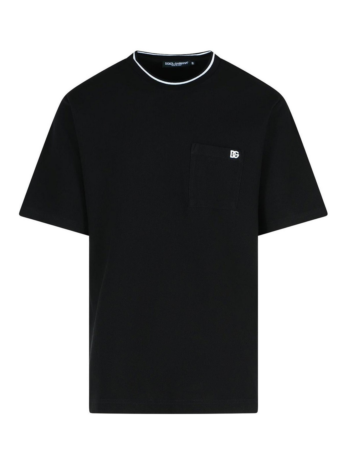 Black Cotton T-Shirt