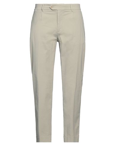 Man Pants Beige Size M Cotton, Elastane