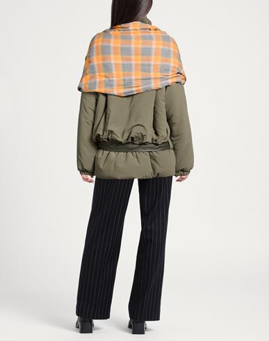 Woman Jacket Military green Size 0 Polyamide, Cotton