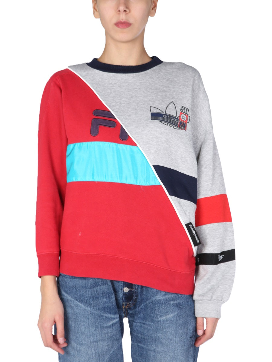 Colourblock Logo Sweatshirt