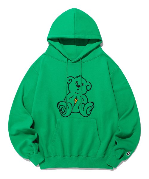 Thunder Bear Hoodie_Green