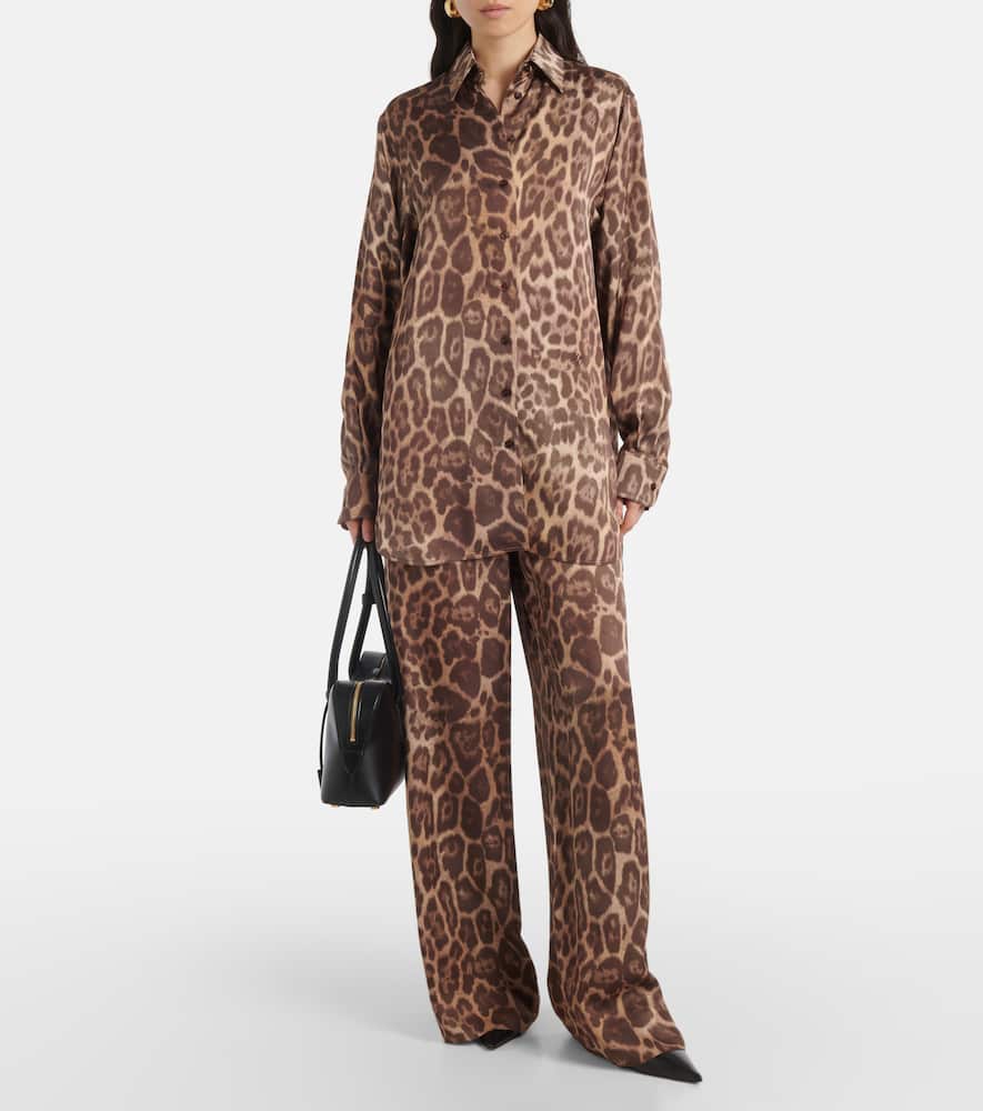 Leopard-print shirt