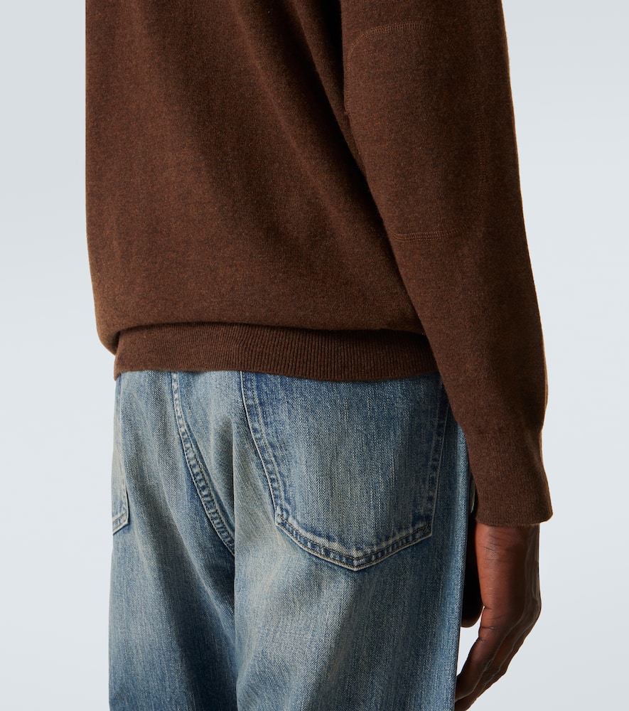 Mr Fenchurch cashmere half-zip sweater