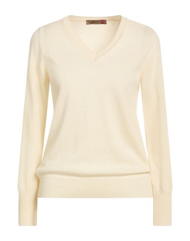 Woman Sweater Cream Size M Cashmere