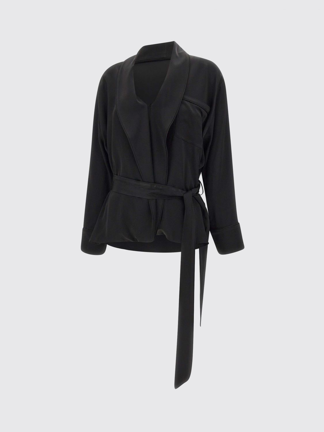 Top Woman color Black