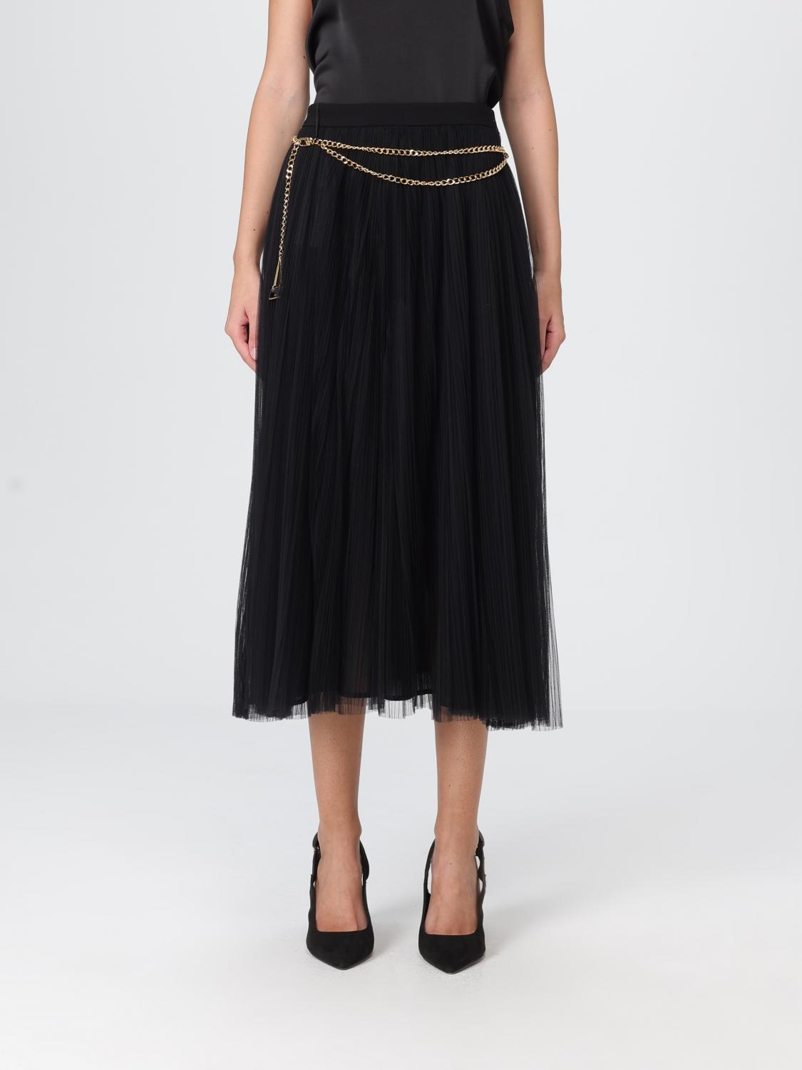Skirt Woman color Black