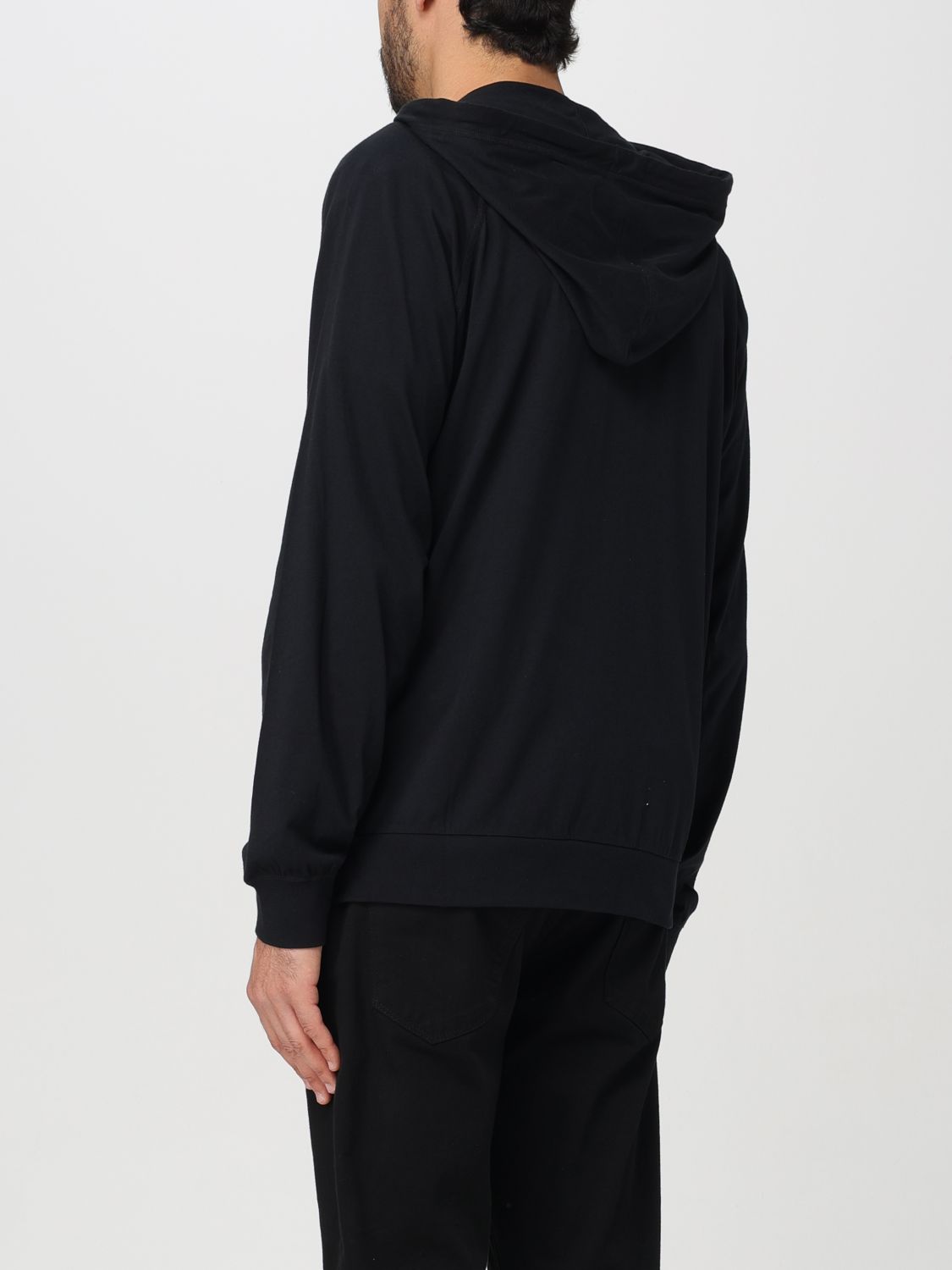 Sweatshirt Men color Black