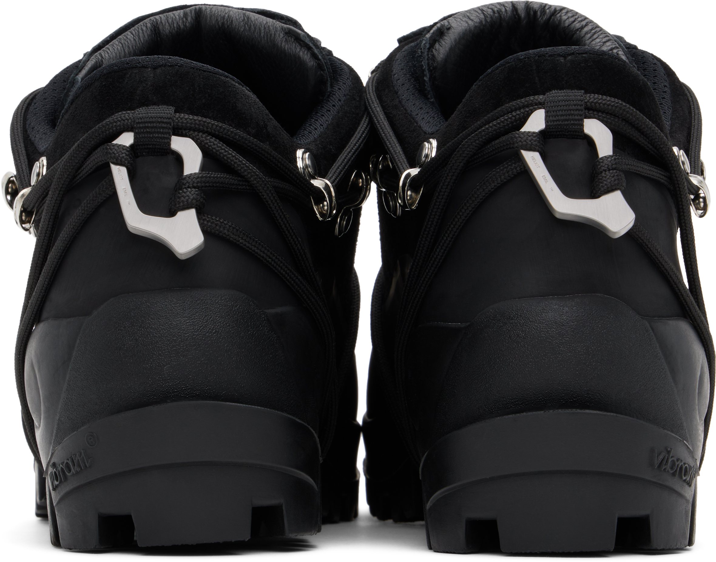 HELIOT EMIL Black Low Hiking Boots