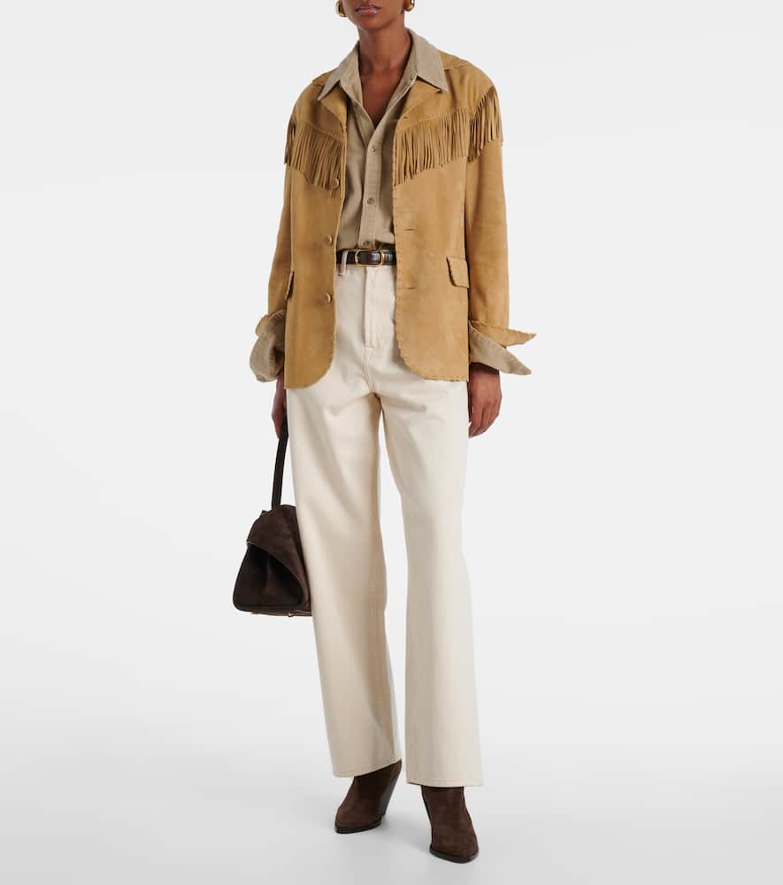 Ryland fringed suede jacket