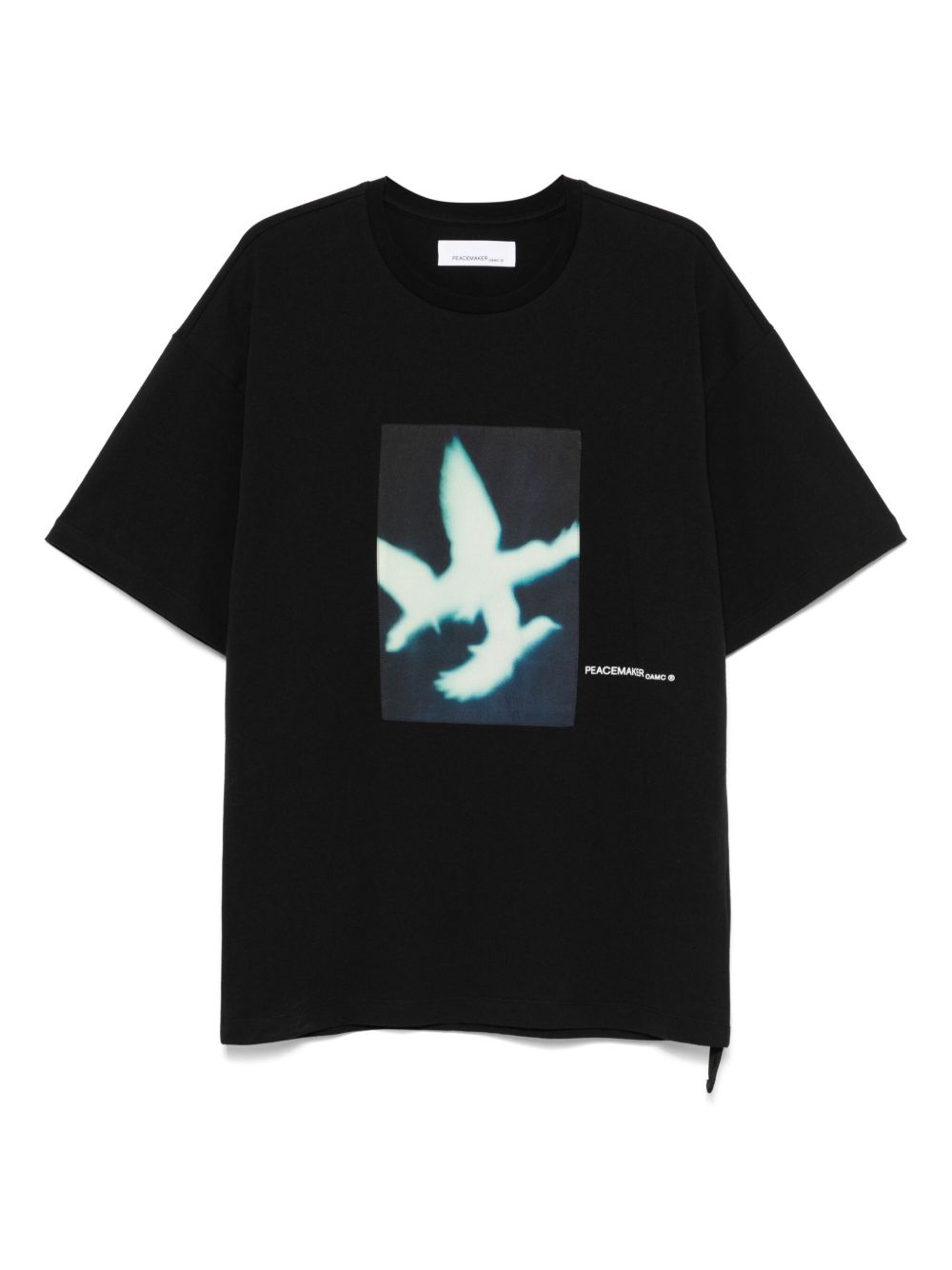 Peacemaker Oamc Dark Flower T-shirt - Black