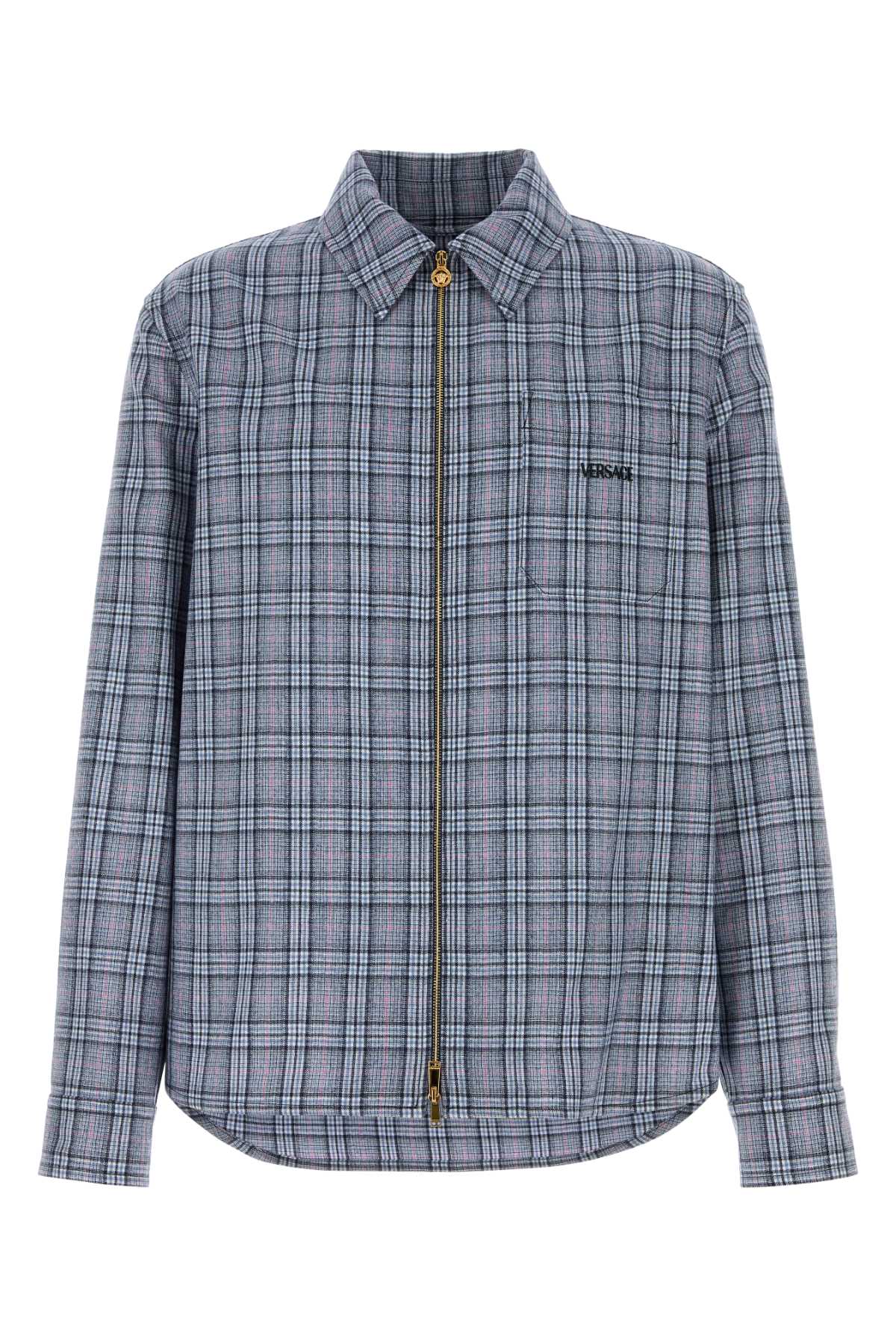 Check Shirt — Blue