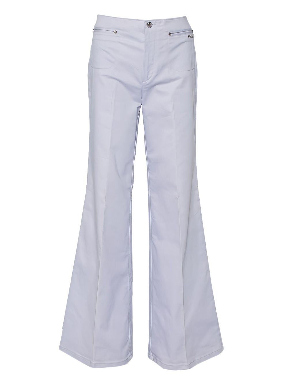 Pre-owned cotton trousers - Purple