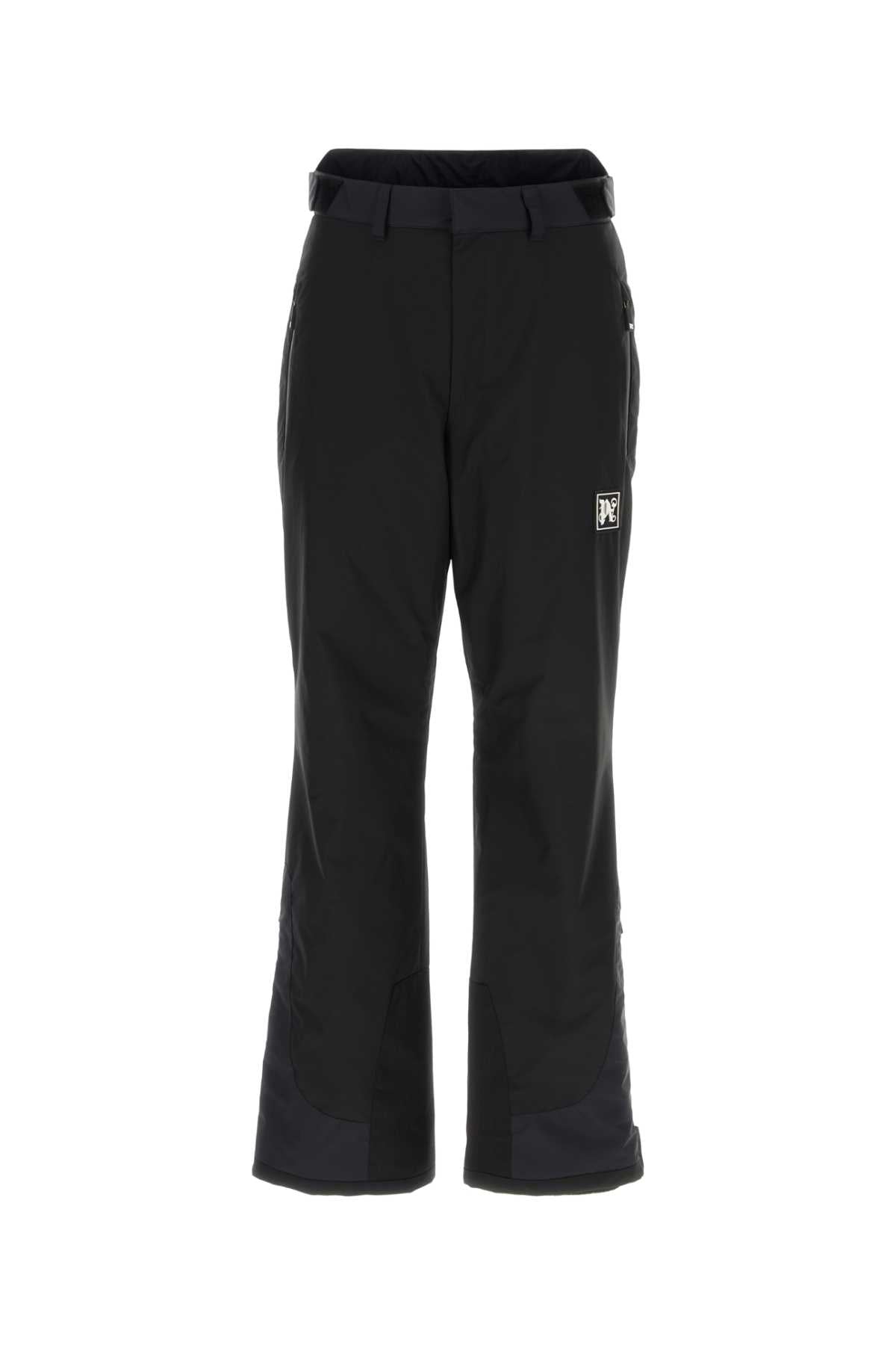 Insulated Polyester Ski Pant — Black