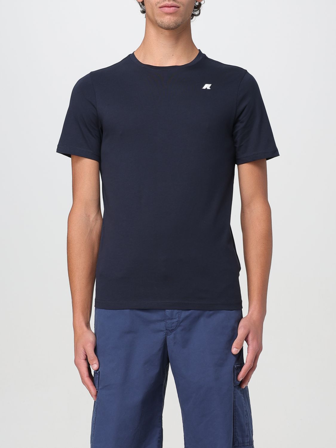 T-Shirt K-WAY Men color Blue