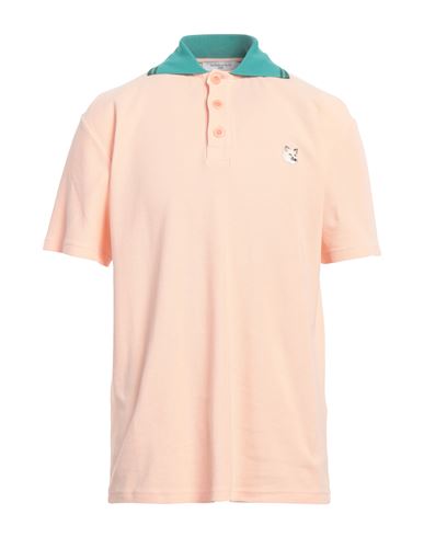 Maison Kitsuné Man Polo shirt Apricot