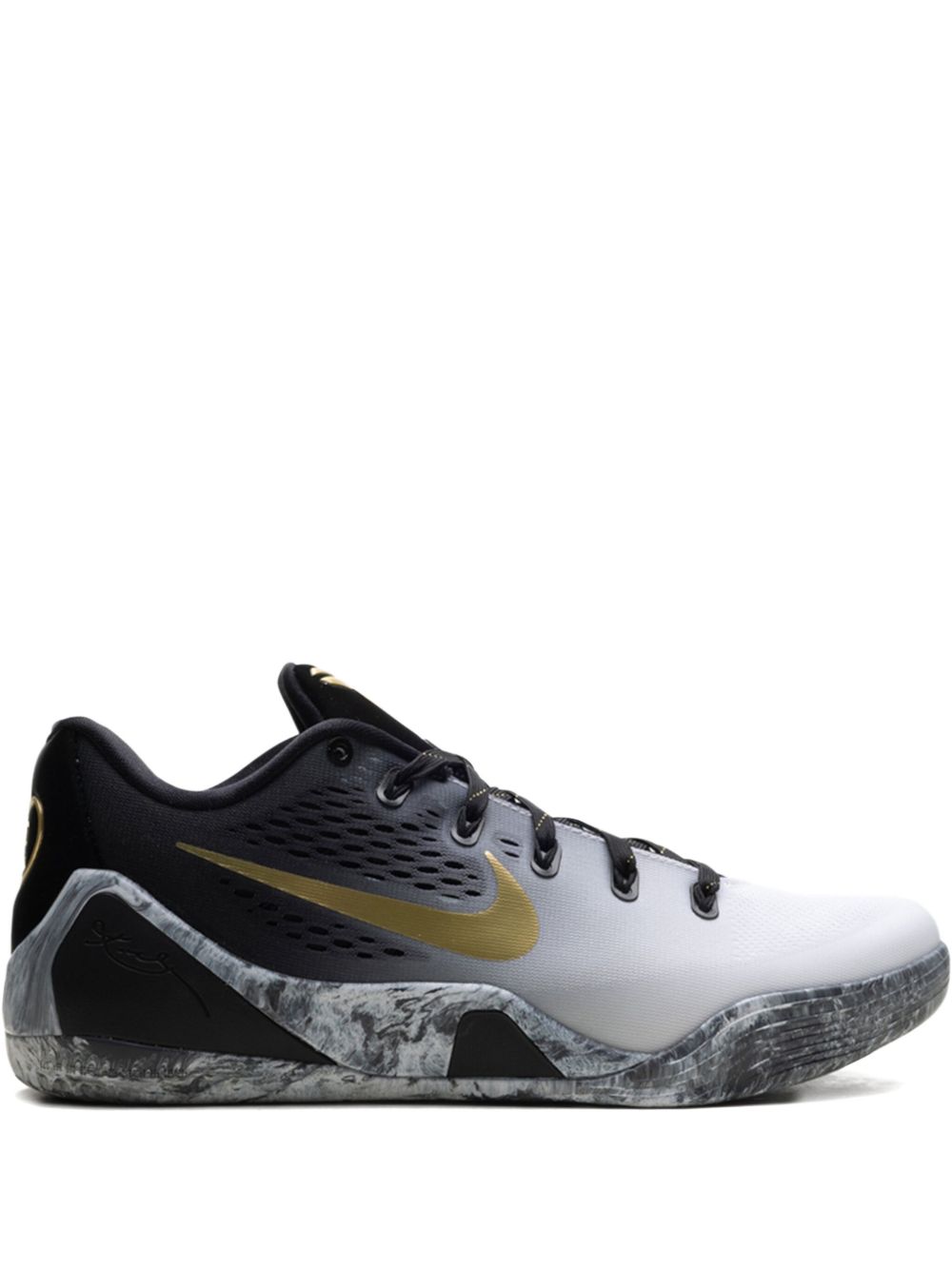 Kobe 9 Elite Low EM Protro "Black/Metallic Gold/Black" sneakers