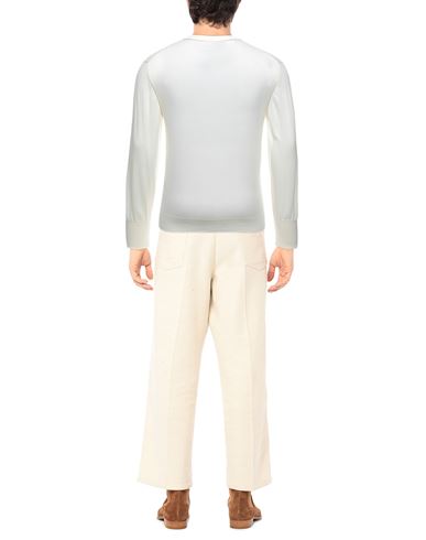 Platinum Man Sweater Ivory Size S Wool