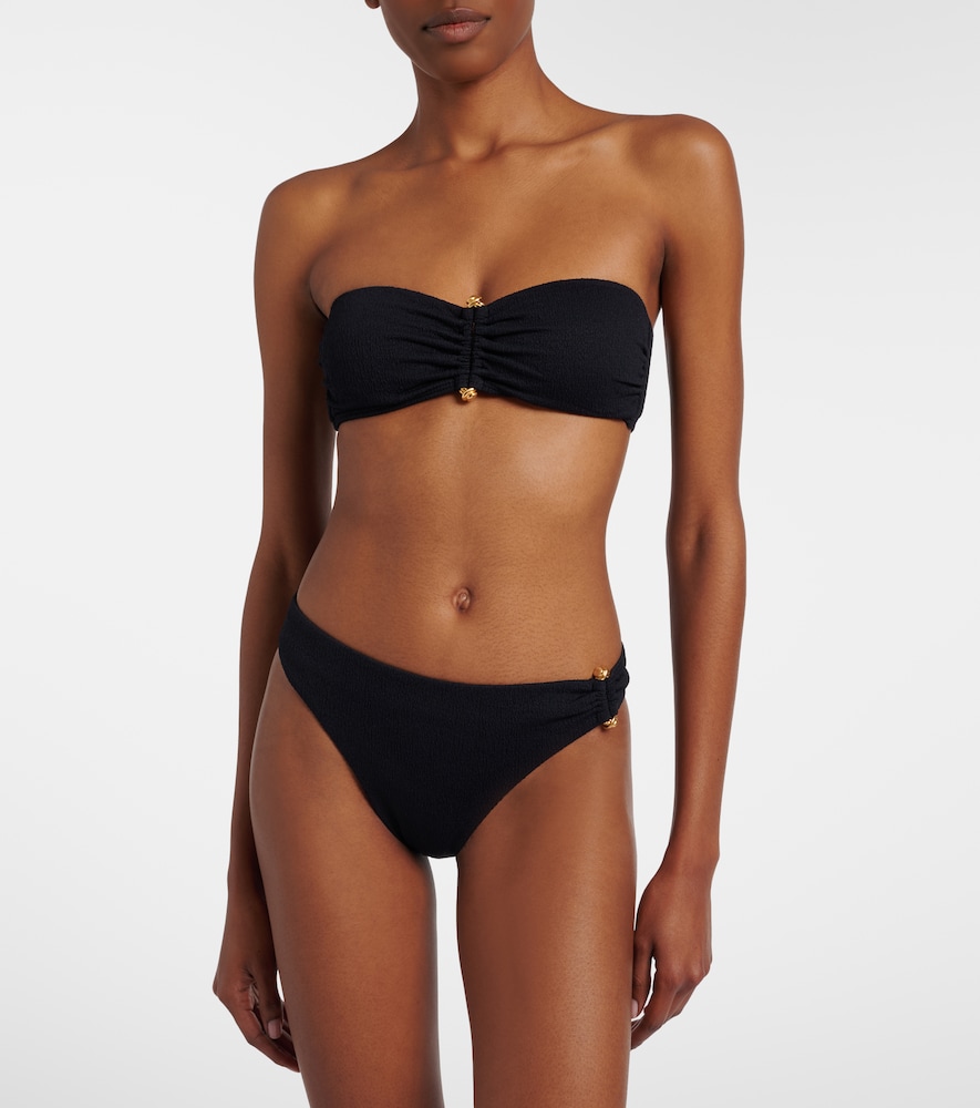 Nika Lindsay embellished bikini bottoms