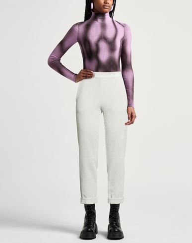 Woman Pants Light grey Size 4 Polyester, Nylon, Elastane