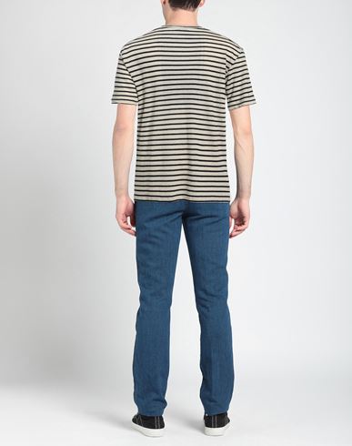 Man T-shirt Beige