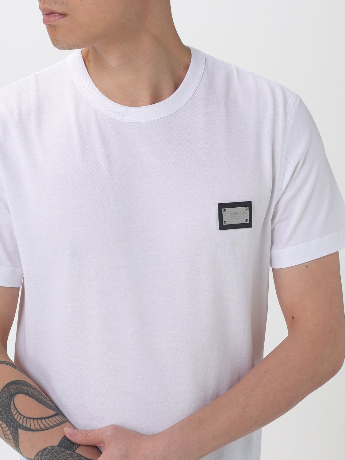 T-Shirt Men color White