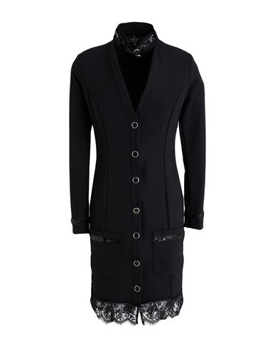 Woman Mini dress Black Size 4 Polyamide, Elastane