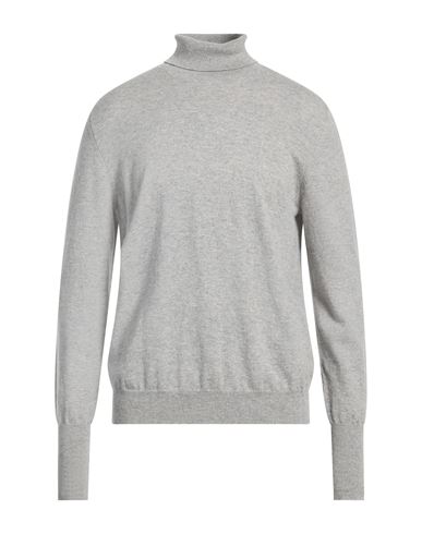 Man Turtleneck Grey Size 42 Cashmere