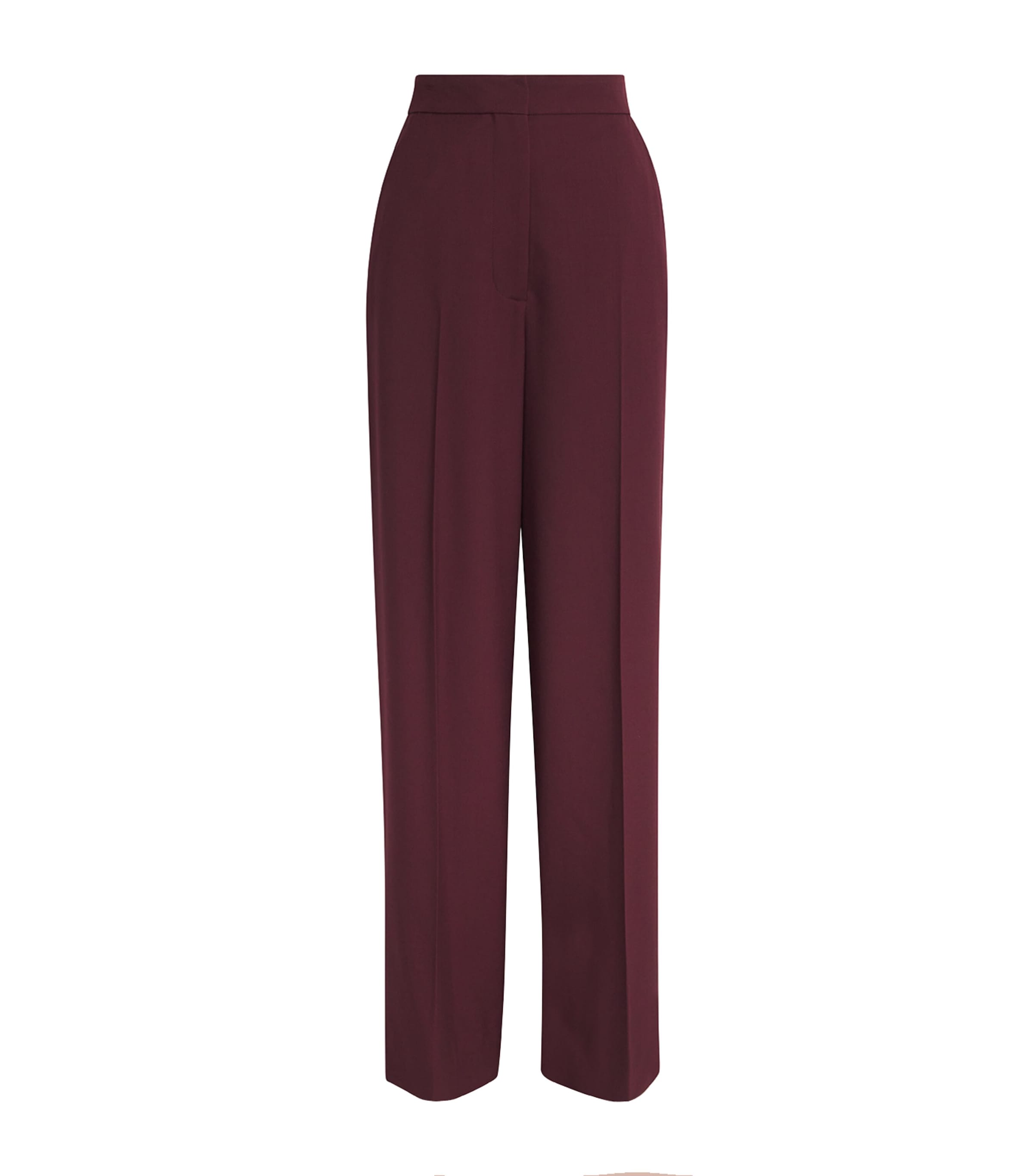 Wool Wide-Leg Trousers