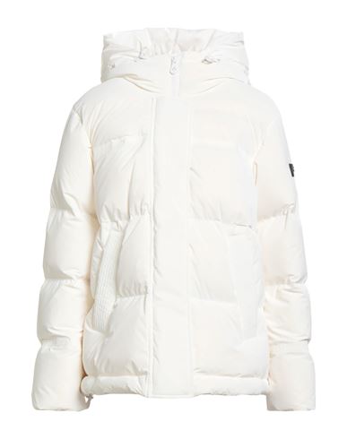 Peuterey Woman Puffer Off white Size 6 Polyamide