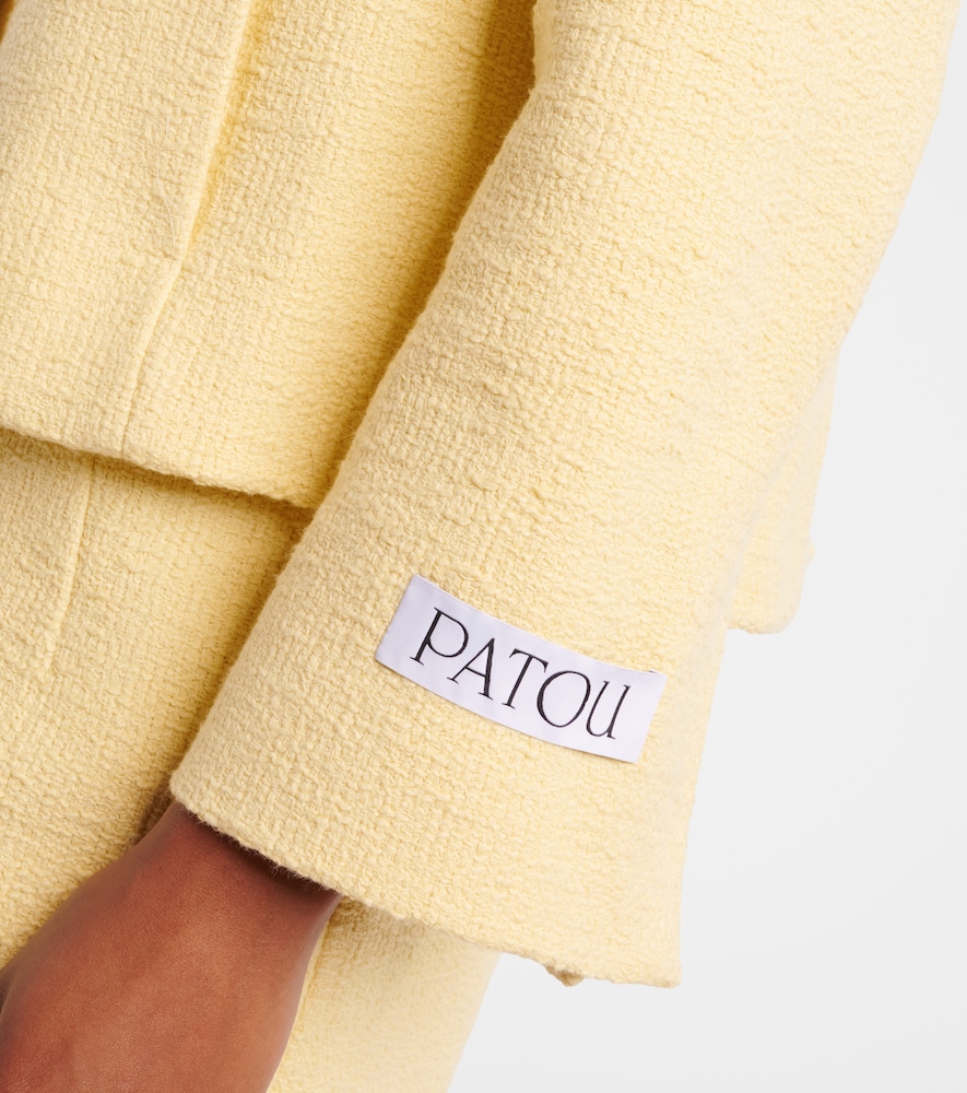 Cropped cotton jacket