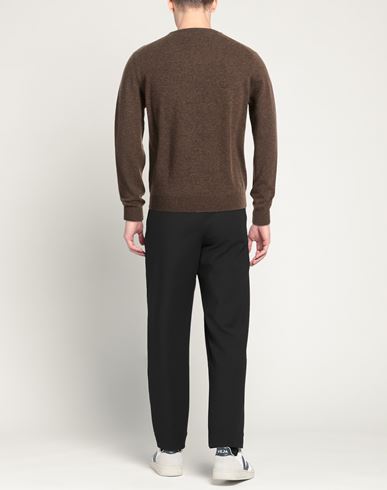 Man Sweater Taupe Size 40 Cashmere