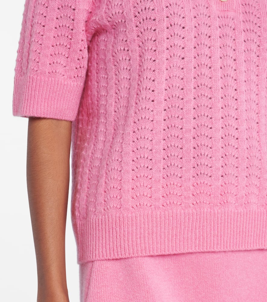 Masy cashmere polo sweater