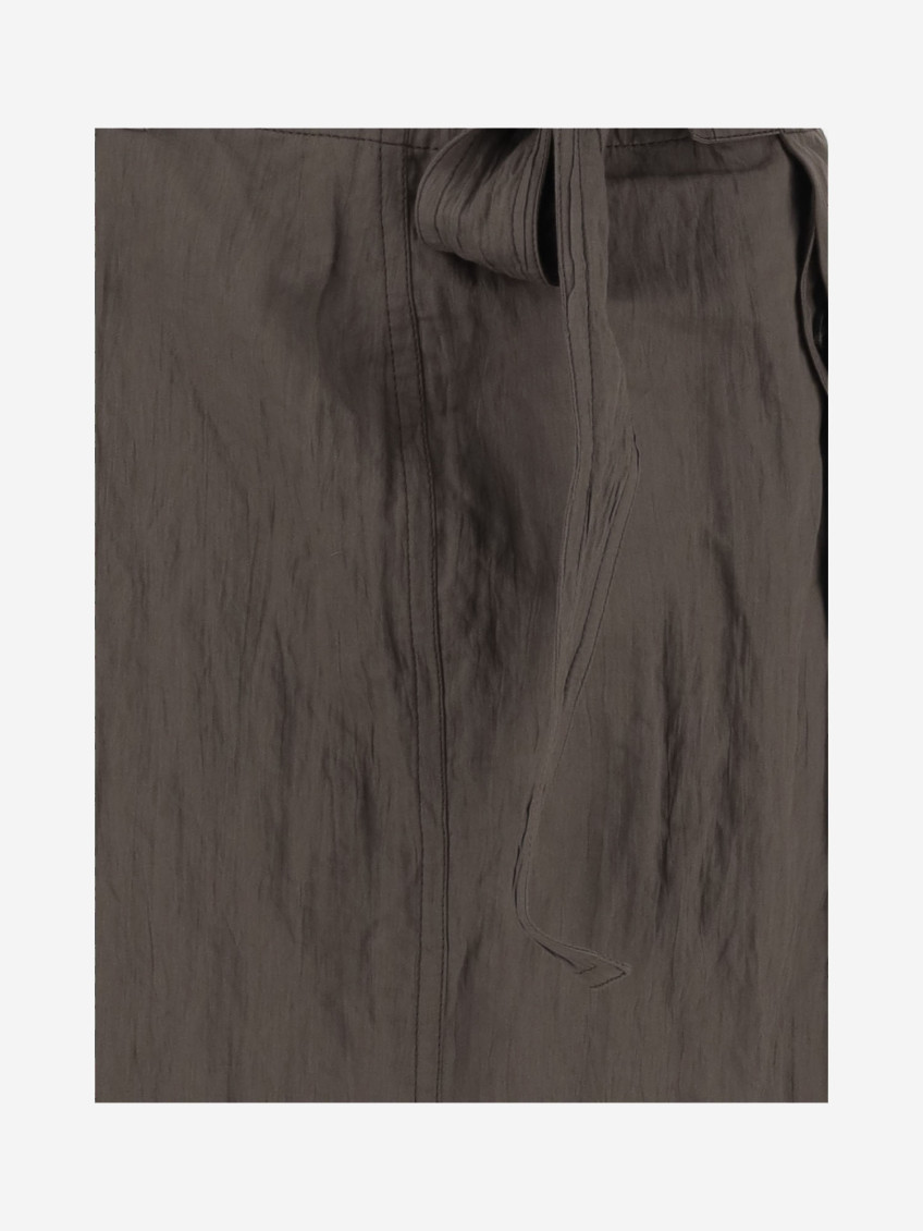 Wrap Skirt Made Of Cotton Blend