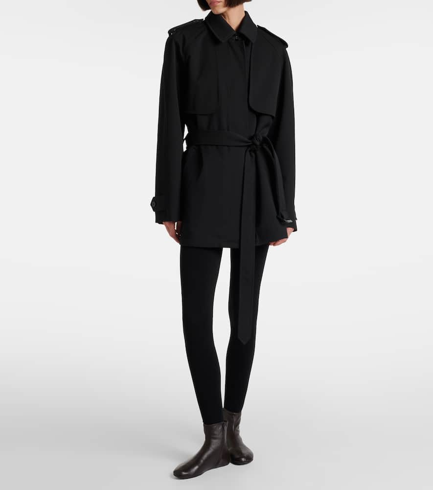 Usuaia belted virgin wool jacket