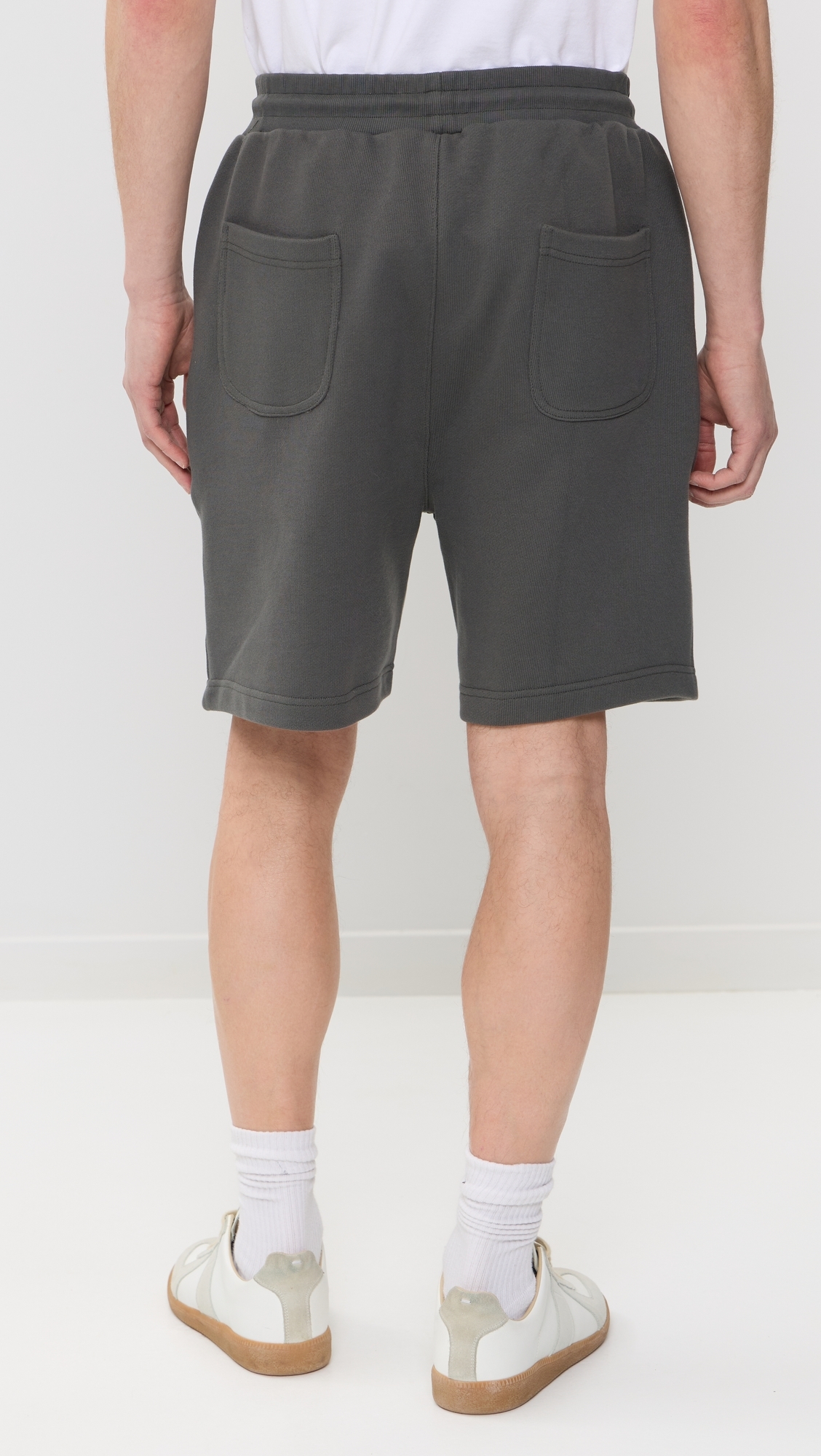 Loopback Shorts Washed Black