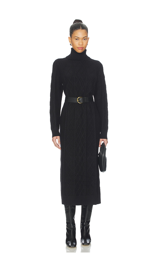 Show Me Your Mumu Montreal Midi Dress in Black. - L also in M, S, XL