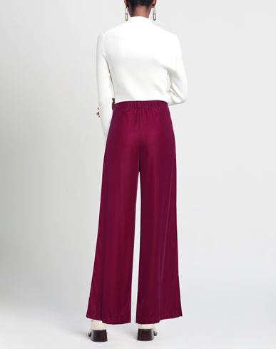 Woman Pants Magenta Size 6 Viscose, Silk
