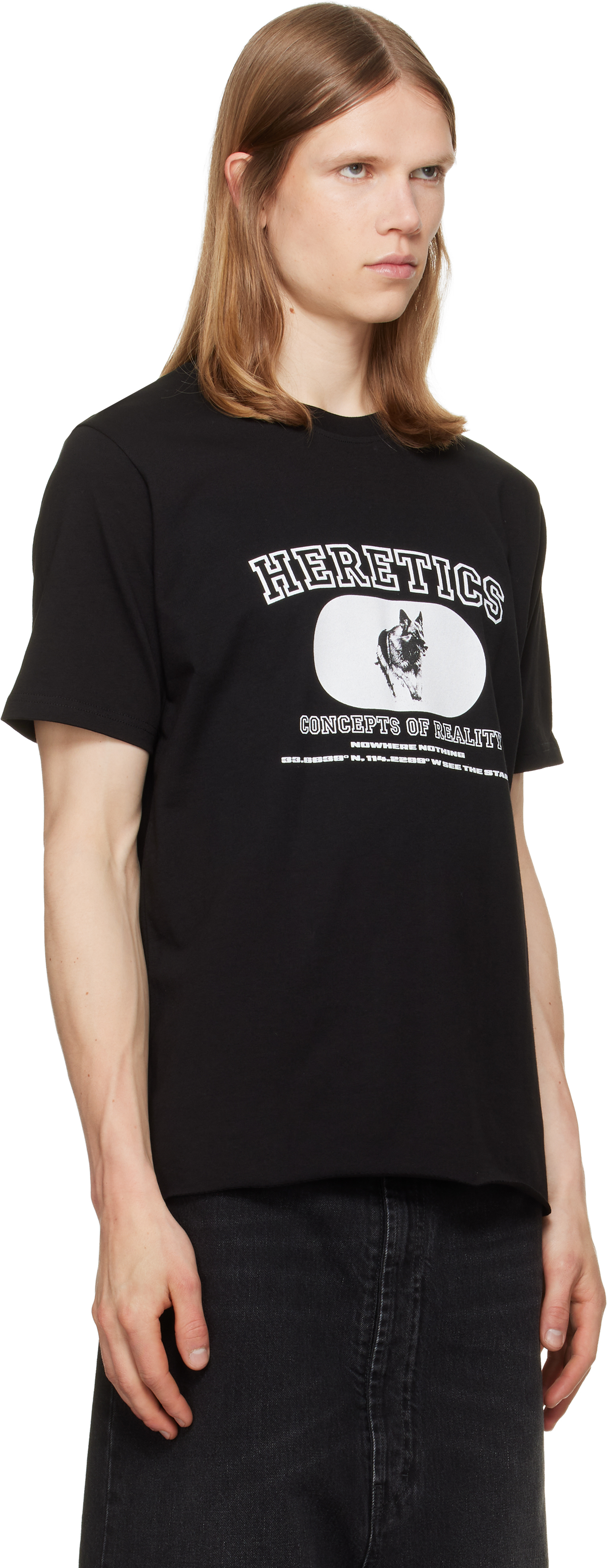 Black 'Concepts of Reality' T-shirt