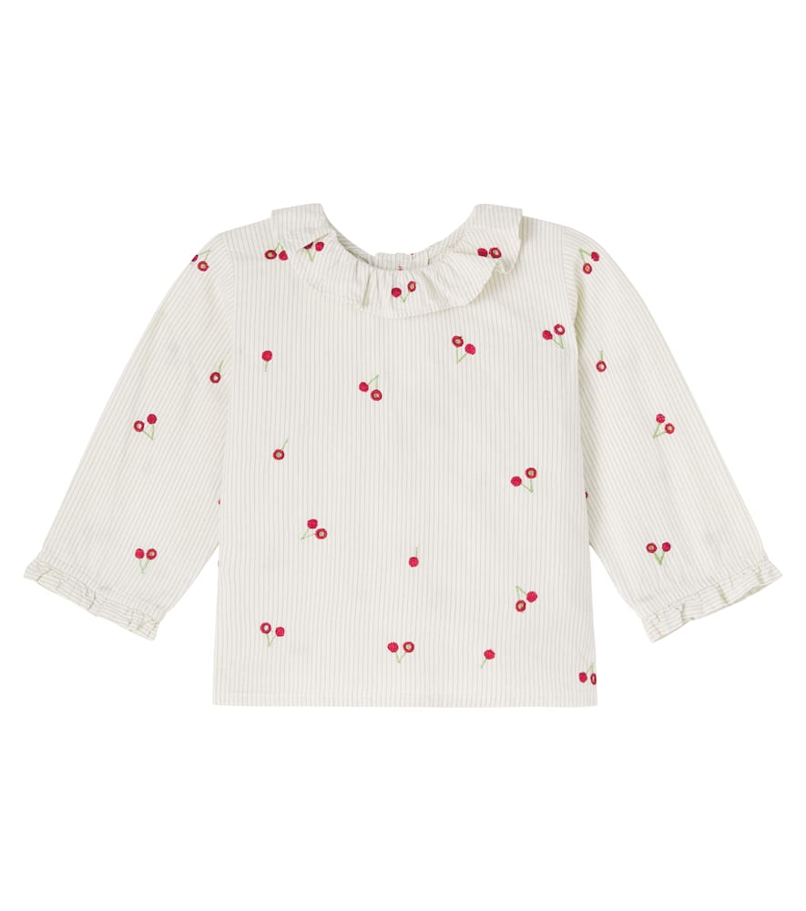 Baby Ganiti embroidered cotton blouse