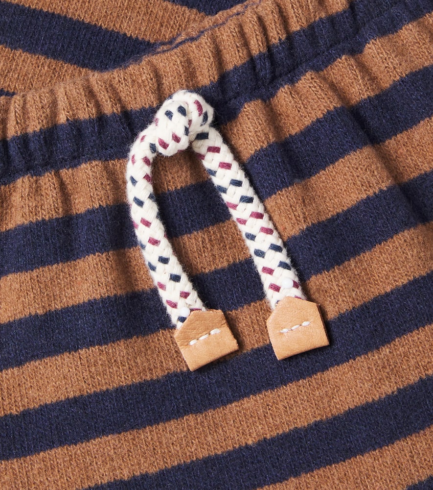 Baby Uriel striped cotton-blend sweatpants
