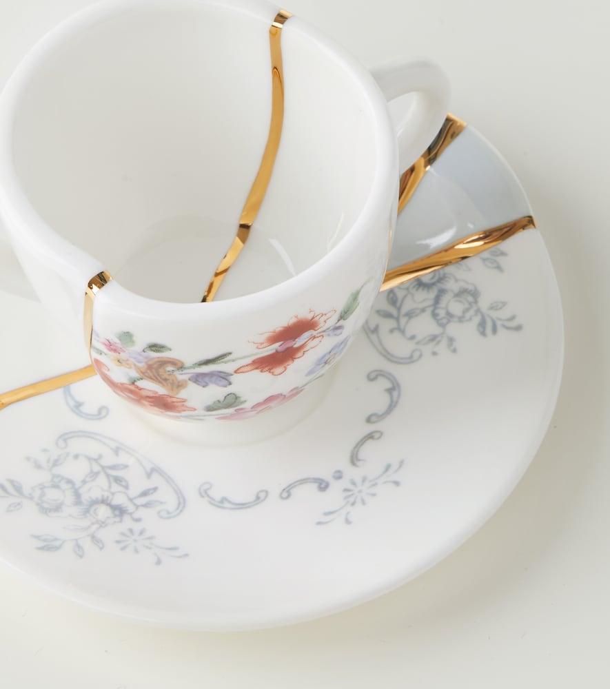 Kintsugi 커피컵 & 소서 세트